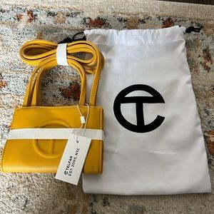 TELFAR Mustard Small shopping bag BRAND NEW